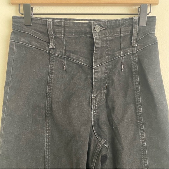 We The Free Free People Libre Wide Leg Jeans High Rise Denim Size 27 Bohemiam - Picture 5 of 8